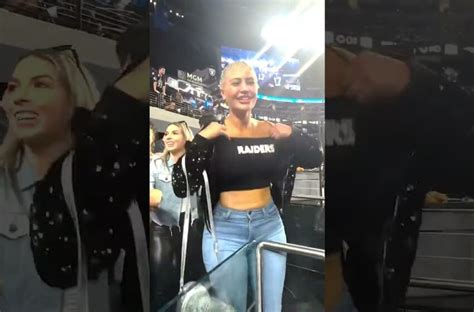 danii banks raiders game|[VIDEO] Danii Banks Raiders Stadium Uncensored: A Flash of。